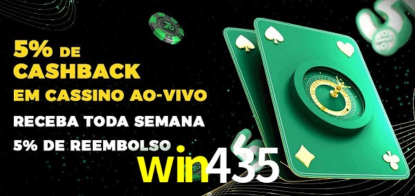 Promoções do cassino ao Vivo win435